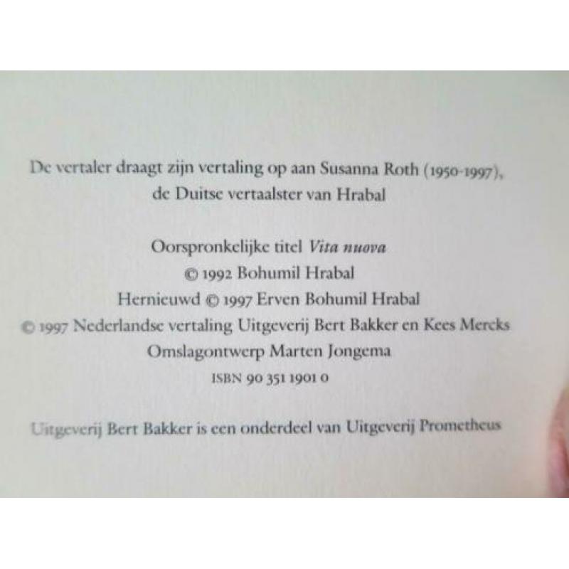 Bohumil Hrabal - 3 boeken - 1997/2002
