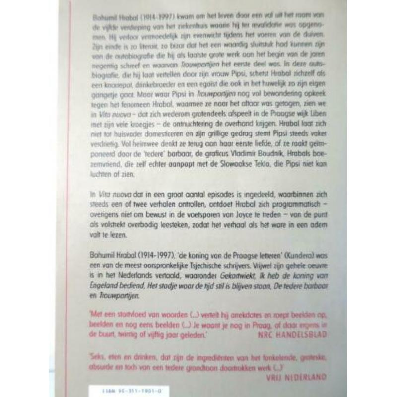 Bohumil Hrabal - 3 boeken - 1997/2002