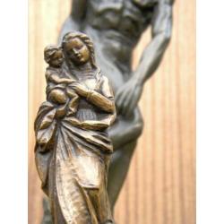 Maria met kind / Madonna / Miniatuur / 15 centimeter