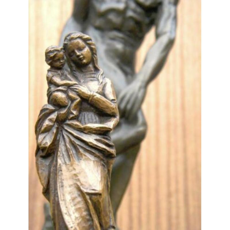 Maria met kind / Madonna / Miniatuur / 15 centimeter