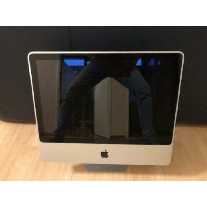 Imac 20" in compl. staat met lacie mini harde back up etc.