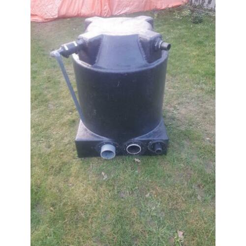 Nette 180 liter bewegend bed filter