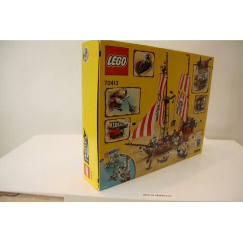 Lego 70413-3 Pirates, Piratenschip The Brick Bounty nieuw