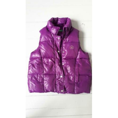 Bodywarmer paars.