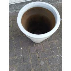 Witte potten voor binnen of buiten