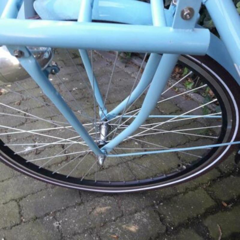 Dames/meisjes fiets lichtblauw