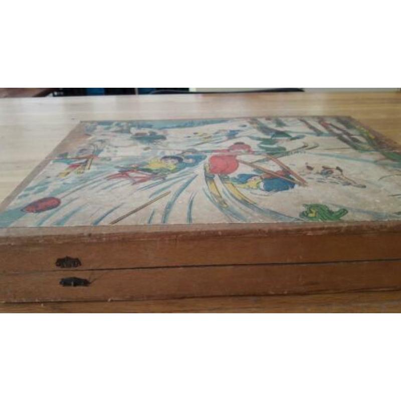 Scie France grote blokpuzzel jaren 30