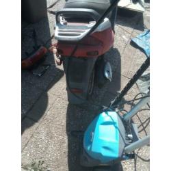 Op knap scooter