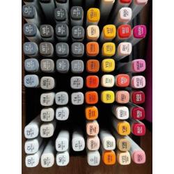 Copic Original markers in opbergkoffer