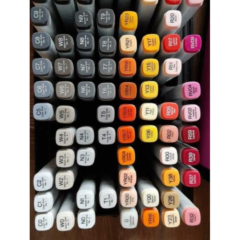 Copic Original markers in opbergkoffer