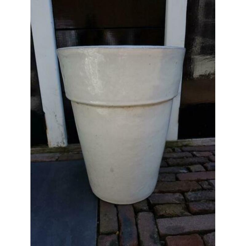 Witte potten voor binnen of buiten