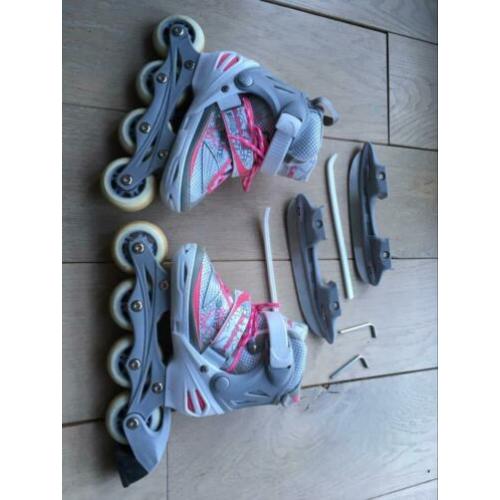 Nijdam combo skates/schaatsen (maat 27-30)