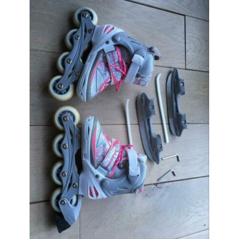 Nijdam combo skates/schaatsen (maat 27-30)