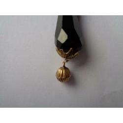 Zeeuwse gouden rouwklok/hanger/streekdracht