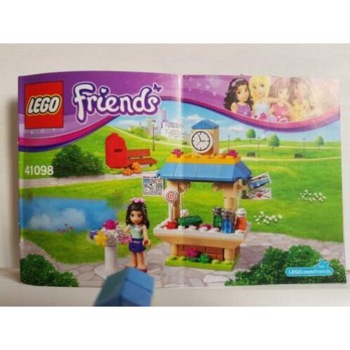 Lego Friends 41098 Emma's Toeristenkiosk Compleet izgs