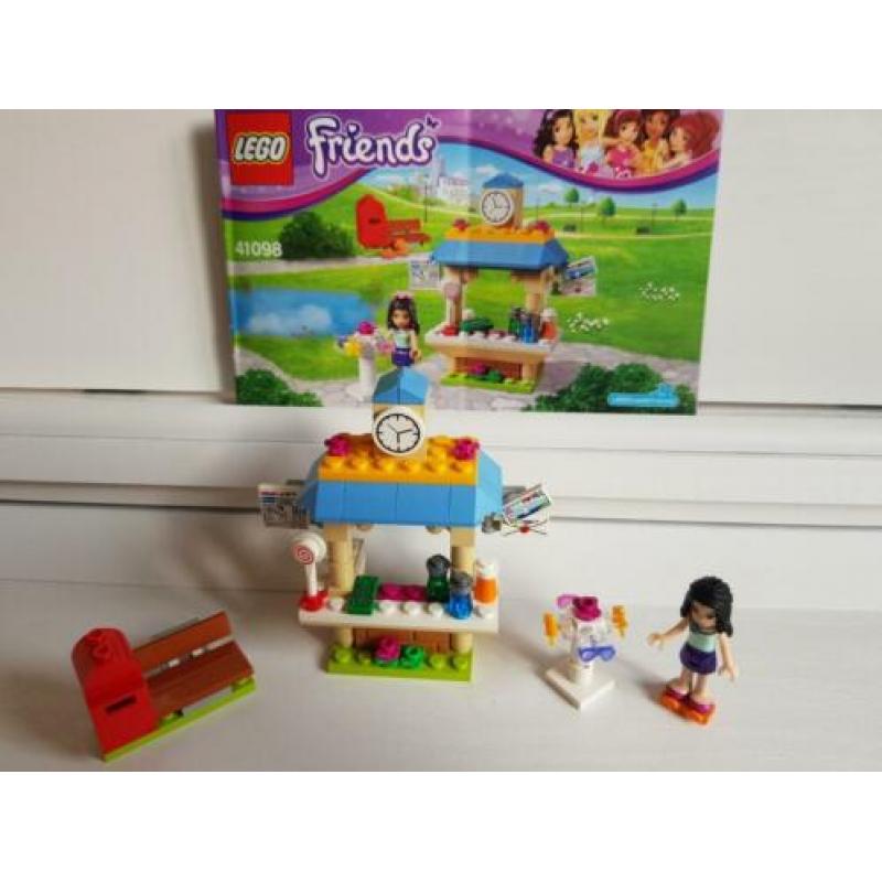 Lego Friends 41098 Emma's Toeristenkiosk Compleet izgs