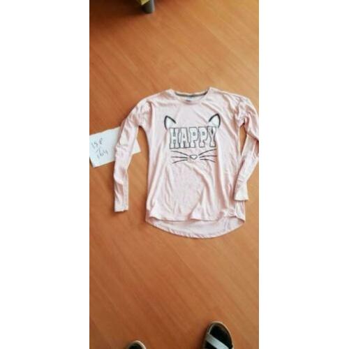 Hele hoop tshirts jurkjes maat 158-164