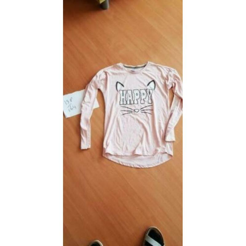 Hele hoop tshirts jurkjes maat 158-164
