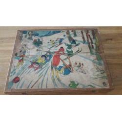 Scie France grote blokpuzzel jaren 30
