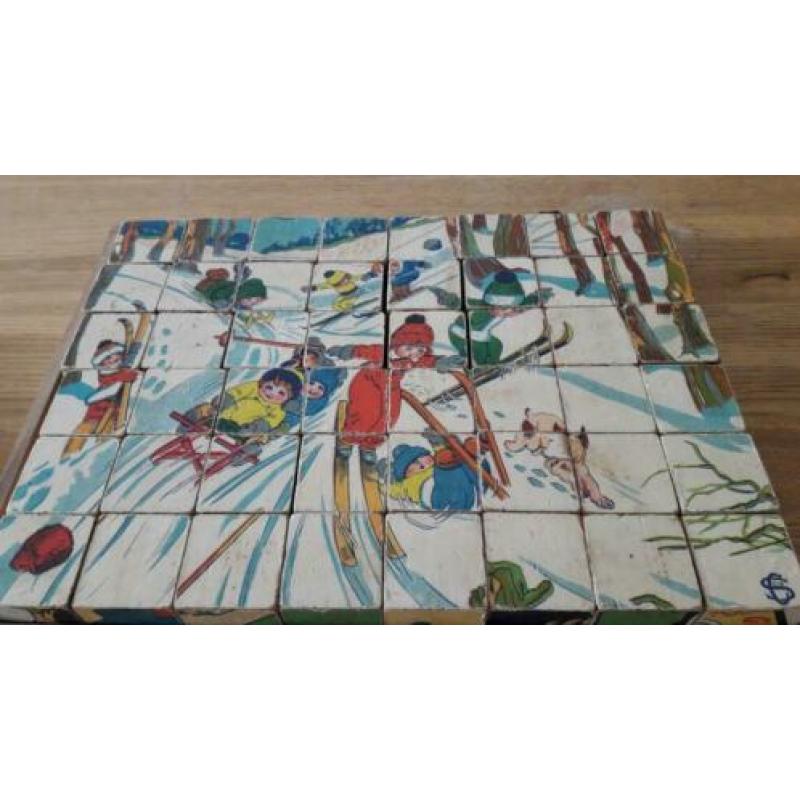 Scie France grote blokpuzzel jaren 30