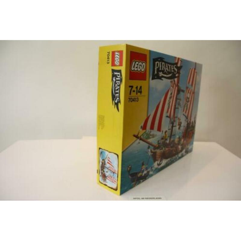 Lego 70413-3 Pirates, Piratenschip The Brick Bounty nieuw