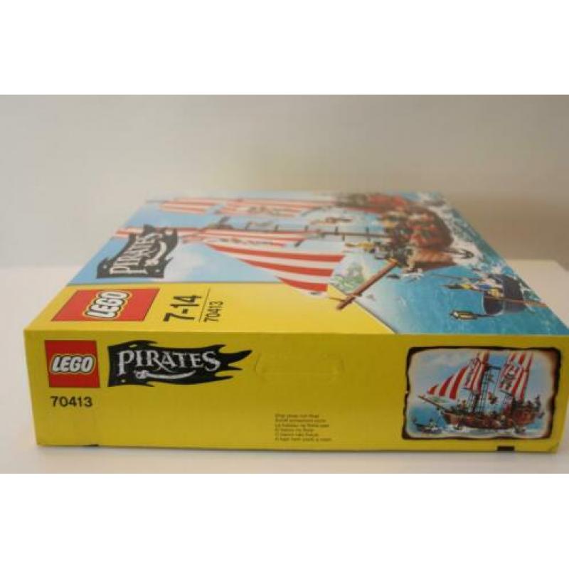 Lego 70413-3 Pirates, Piratenschip The Brick Bounty nieuw