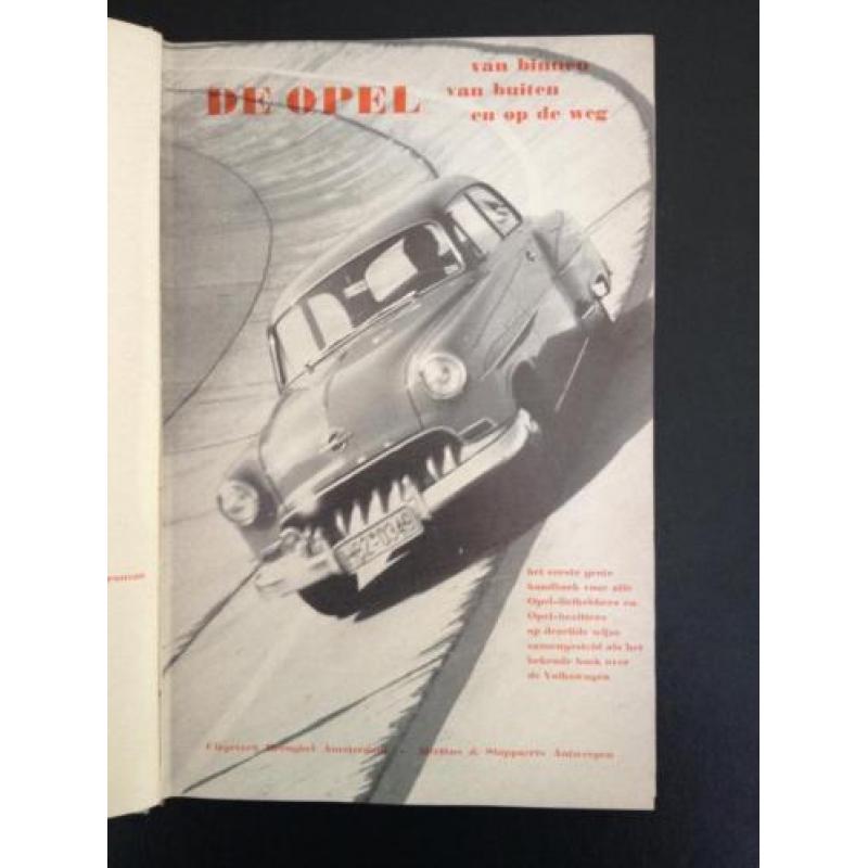 Opel, van binnen, van buiten en op de weg - 1955