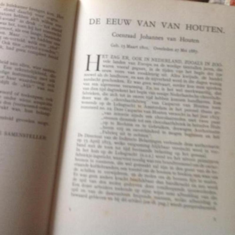 Van Houten Chocolade 100 jr (1928) ZELDZAAM -gst