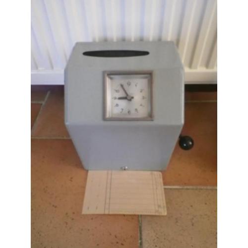 Vintage Design Industrieel Prikklok