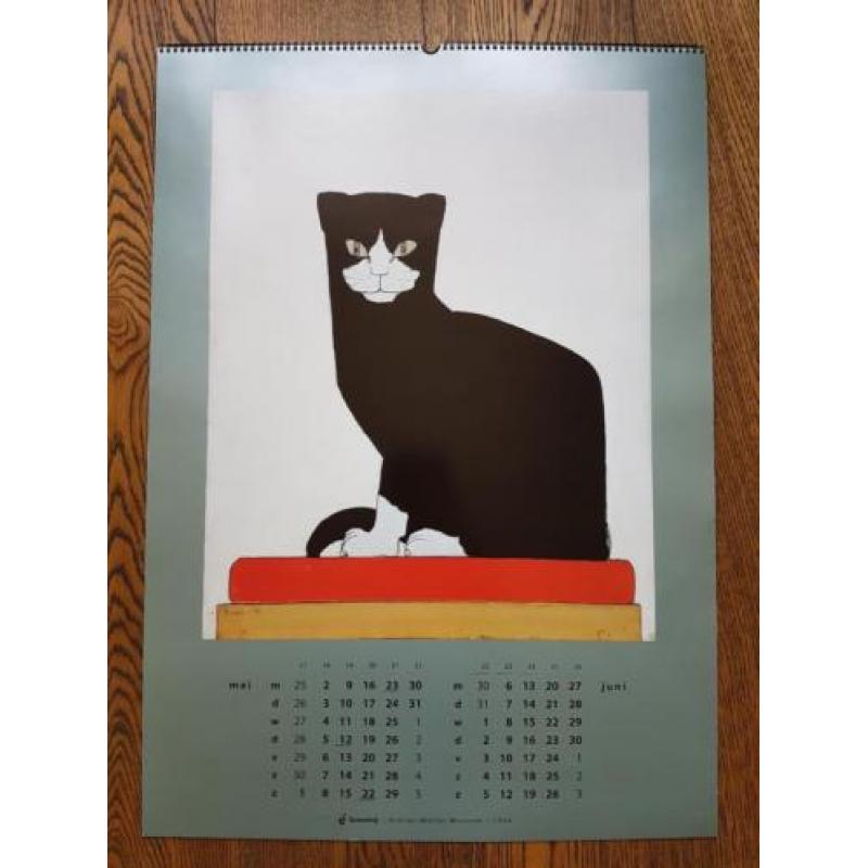 Van der Leck belicht - kalender 1994