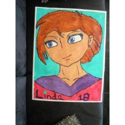 Schilderij jongen 18