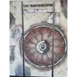 Schilderij, bxh = 60 x 160 per deel
