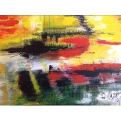 Schilderij ' Prachtige Zonsopgang'