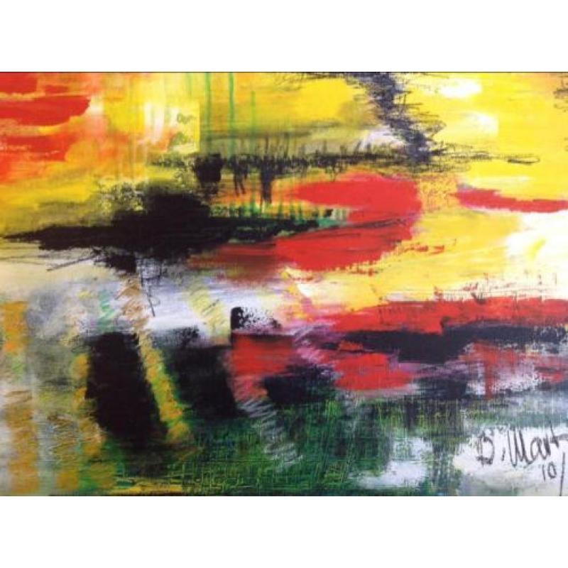 Schilderij ' Prachtige Zonsopgang'