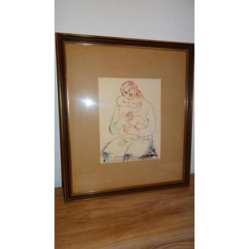Rene de Lannoy inkttekening