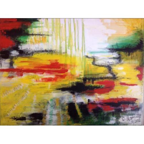 Schilderij ' Prachtige Zonsopgang'