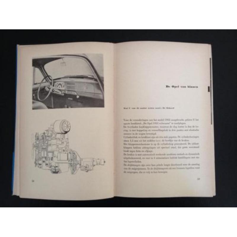 Opel, van binnen, van buiten en op de weg - 1955