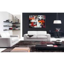 d896 Abstract modern olieverf schilderij 120x90cm