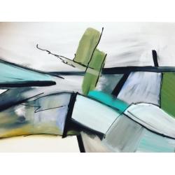 Schilderij boven de bank voor elk interieur