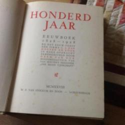 Van Houten Chocolade 100 jr (1928) ZELDZAAM -gst