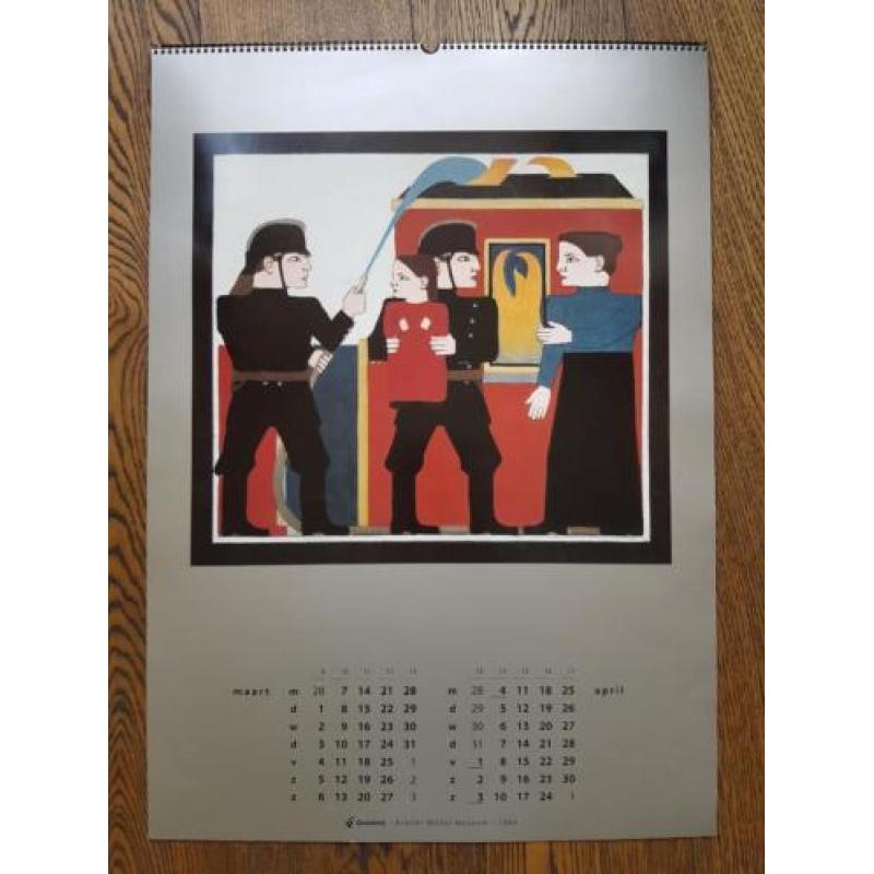 Van der Leck belicht - kalender 1994