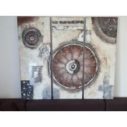 Schilderij, bxh = 60 x 160 per deel