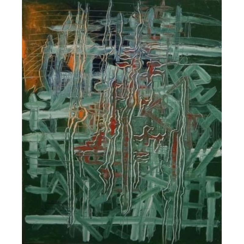 Jean Pol Soudan, abstract lijnenspel
