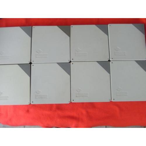 8 x AGFA TAPE 18 cm. in AGFA BOXEN.
