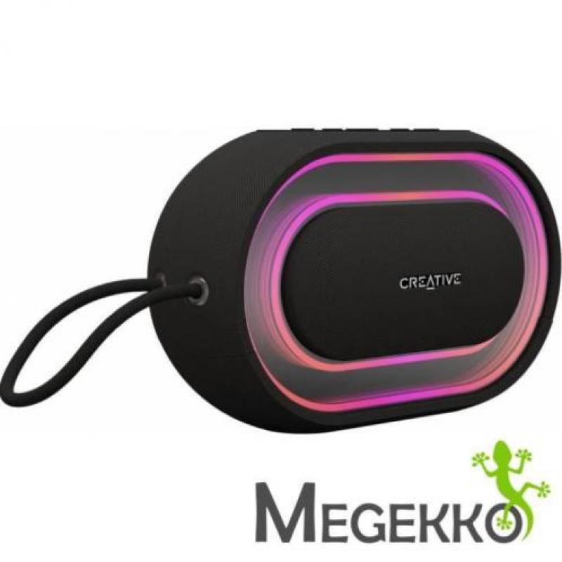 Creative Labs Halo Stereo portable speaker Zwart