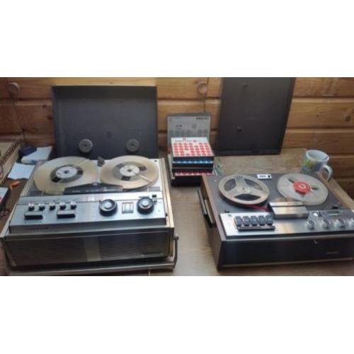 Bandrecorders Grundig en Philips