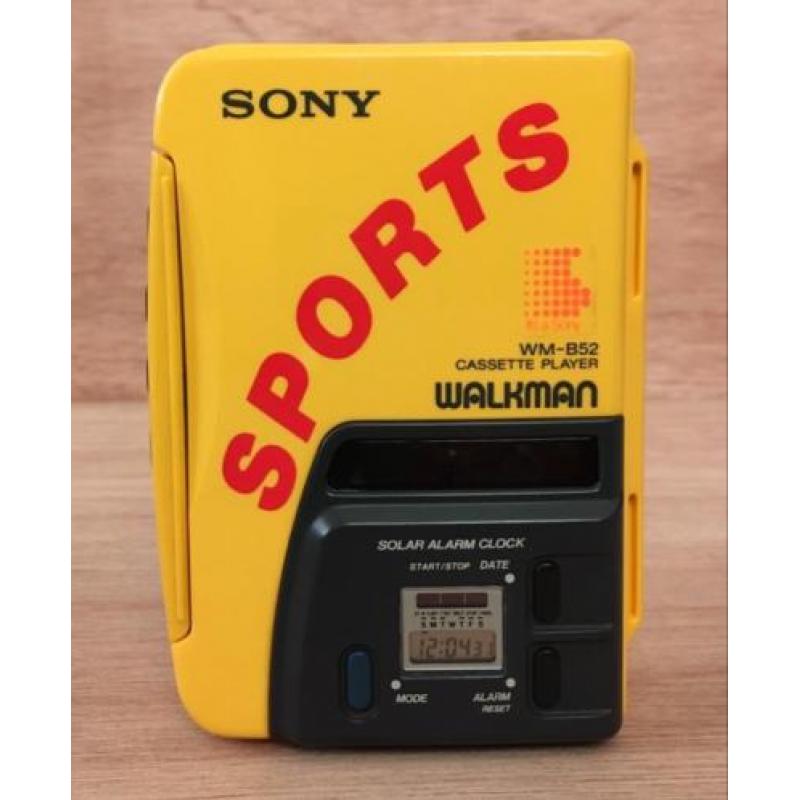 Vintage Sony Sports Walkman WM-B52 Jaren 80