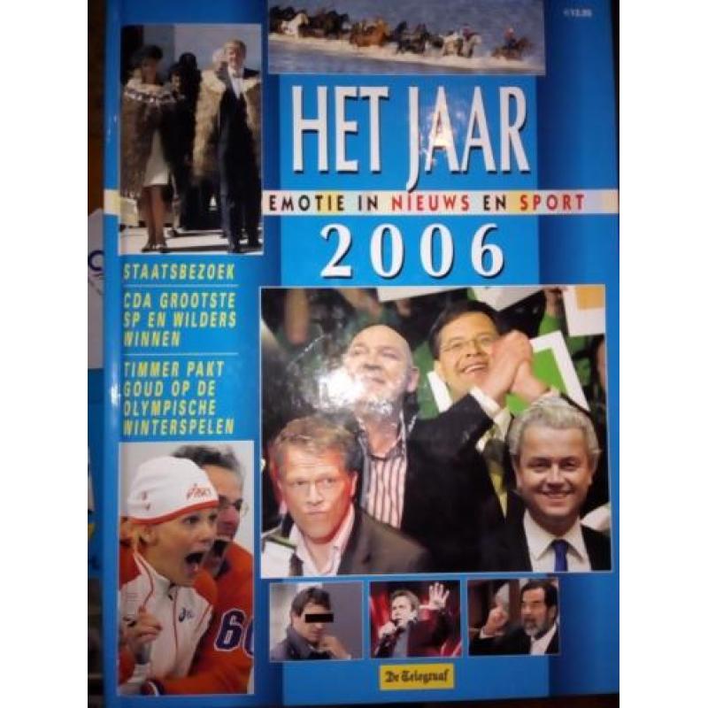 11 jaarboeken van 1998-2008