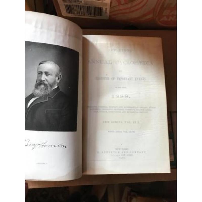 Annual Cyclopaedia Register of important events of new york