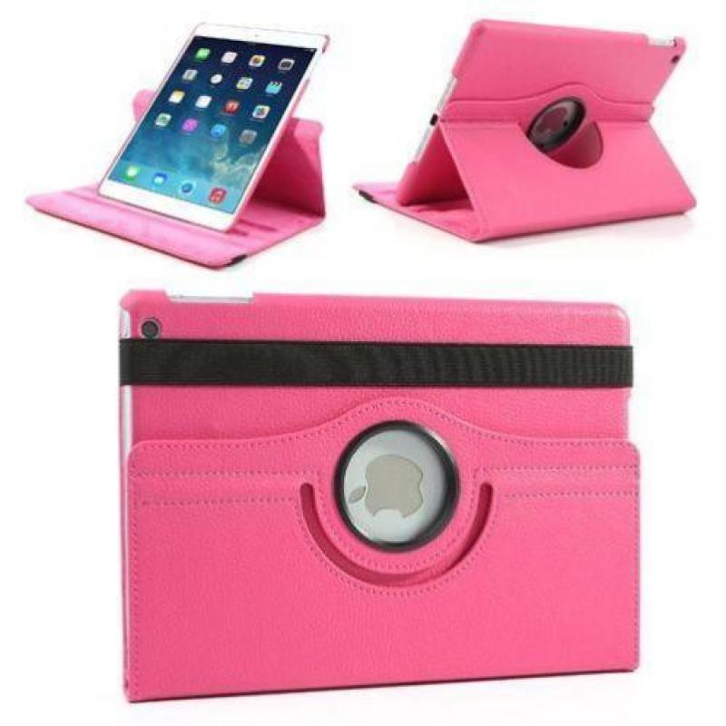 Apple iPad 2 / 3 / 4 - 360 graden draaibare Hoes - Kleur Hot